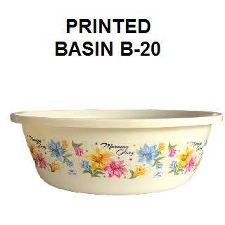 Printed Basin B-20